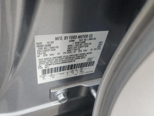 2021 FORD MUSTANG MA - 3FMTK3SU2MMA06616