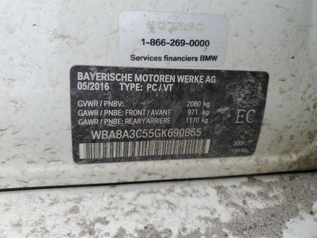 2016 BMW 320 XI - WBA8A3C55GK690865