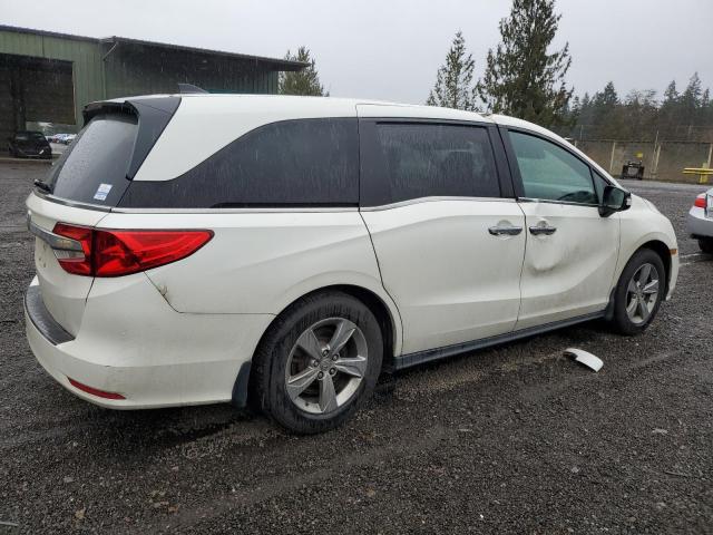 HONDA ODYSSEY EX 2018 white  gas 5FNRL6H75JB022176 photo #4