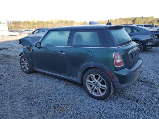 MINI COOPER 2011 green  gas WMWSU3C57BTX97173 photo #3
