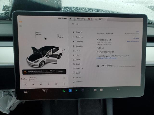 2021 TESLA MODEL 3 - 5YJ3E1EB6MF004124