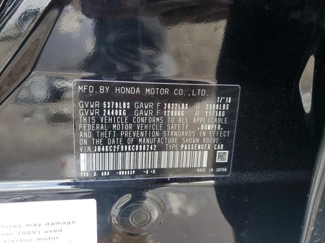 2019 ACURA RLX SPORT - JH4KC2F99KC000242