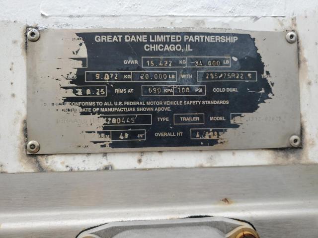 2008 GREAT DANE TRAILER #3113140782