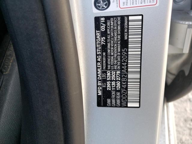 2018 MERCEDES-BENZ E 300 4MAT - WDDZF4KB2JA442095