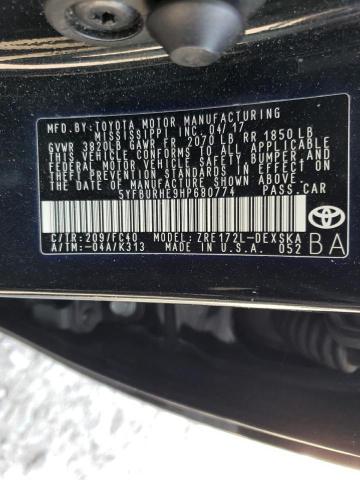 2017 TOYOTA COROLLA L - 5YFBURHE9HP680774