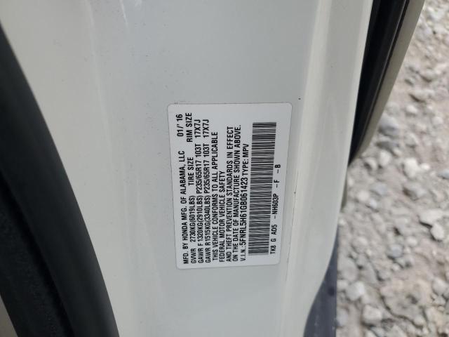 2016 HONDA ODYSSEY EX - 5FNRL5H61GB061423