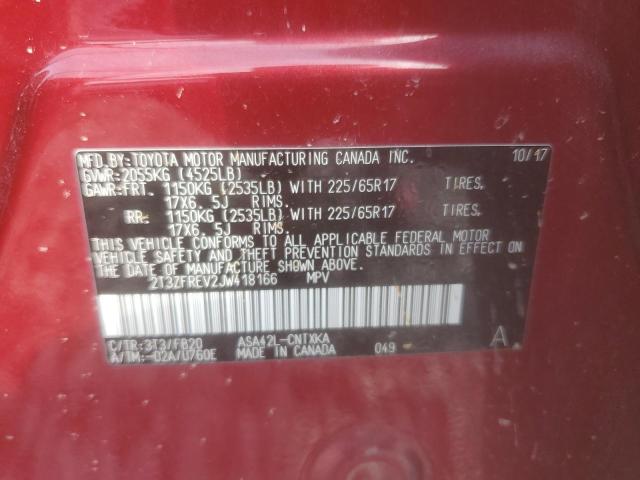 2018 TOYOTA RAV4 LE - 2T3ZFREV2JW418166