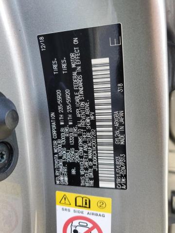 2019 LEXUS RX 450H L JTJDGKCA1K2007282