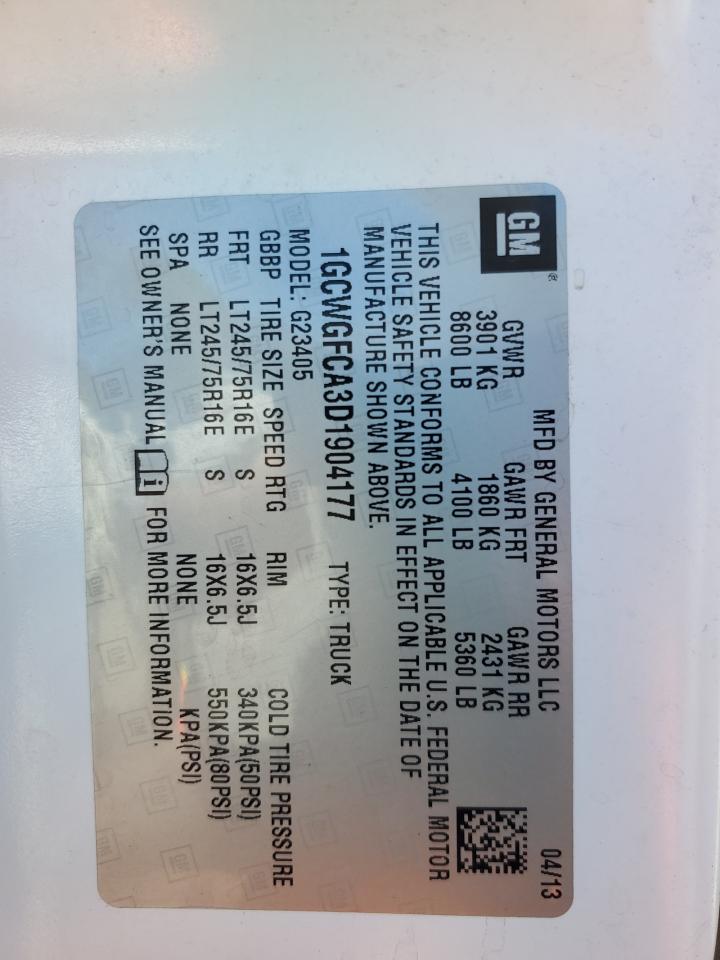 CHEVROLET EXPRESS G2