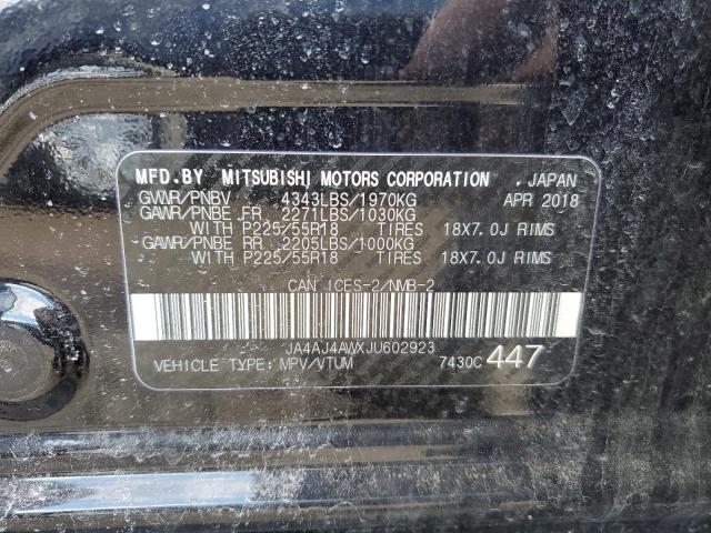 2018 MITSUBISHI RVR SE LIM JA4AJ4AWXJU602923