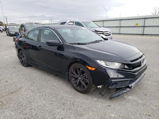 Vin: 19xfc2f89le026098, lot: 48674815, honda civic sport 20204