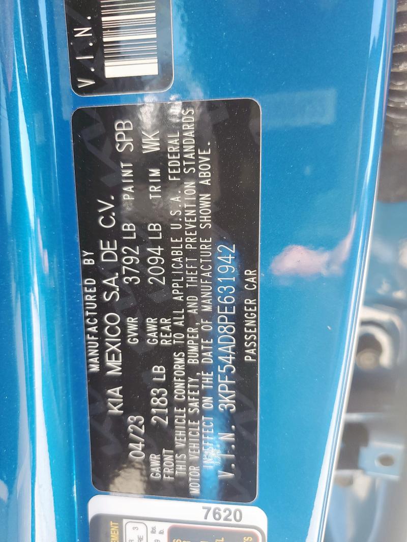 2023 KIA FORTE GT L - 3KPF54AD8PE631942