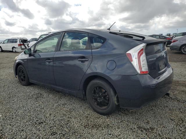 TOYOTA PRIUS 2012 gray  hybrid engine JTDKN3DU4C5443543 photo #3