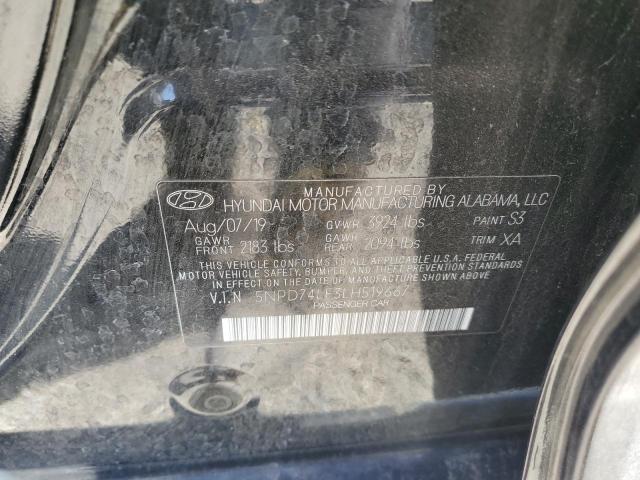 2020 HYUNDAI ELANTRA SE - 5NPD74LF3LH519667
