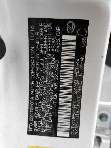 2017 LEXUS ES 350 JTHBK1GG5H2252840