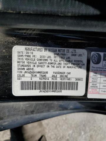 2017 NISSAN 370Z BASE - JN1AZ4EH1HM952495