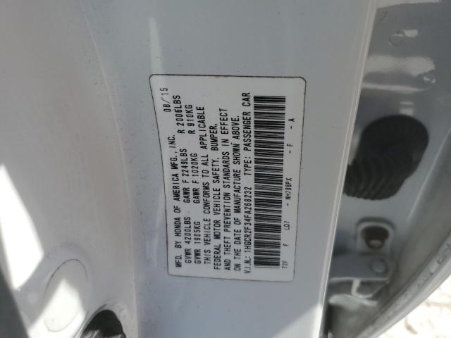 2015 HONDA ACCORD LX 1HGCR2F34FA268232