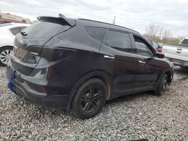 HYUNDAI SANTA FE S 2017 black  gas 5NMZU3LB4HH034464 photo #4
