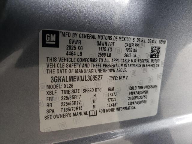 2018 GMC TERRAIN SL - 3GKALMEV0JL308527