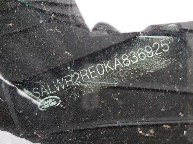2019 LAND ROVER RANGE ROVE - SALWR2RE0KA836925