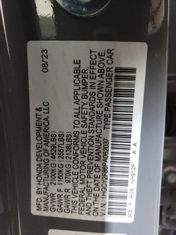 2023 HONDA ACCORD TOU - 1HGCY2F86PA062037