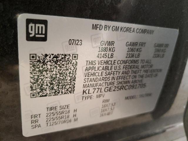 2024 CHEVROLET TRAX 1RS - KL77LGE25RC091705