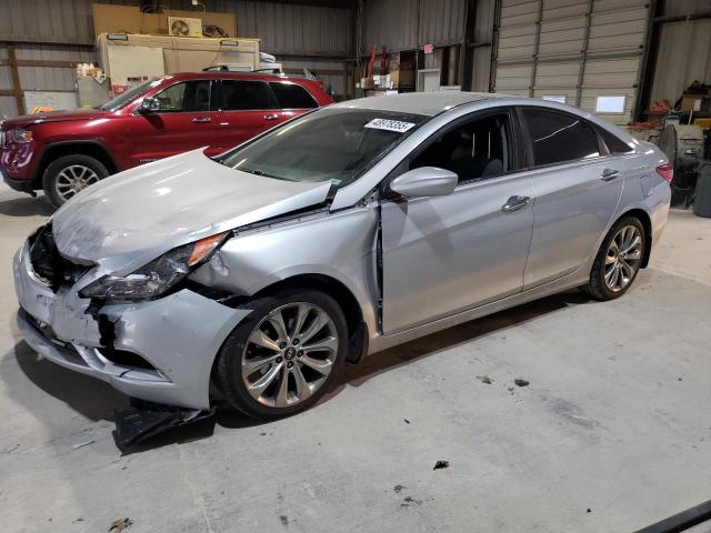 HYUNDAI SONATA SE 2013 silver  gas 5NPEC4AC5DH608165 photo #1