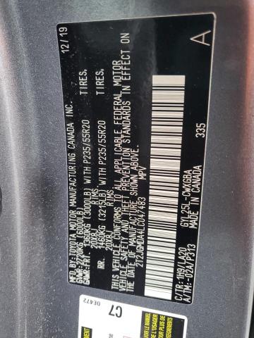 2020 LEXUS RX 450H 2T2JGMDA4LC047483