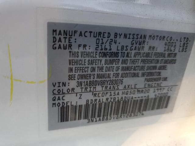 2024 NISSAN SENTRA SR - 3N1AB8DV8RY283076