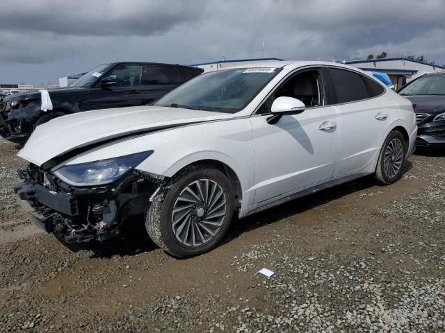 Vin: kmhl34jj1ma021373, lot: 48025885, hyundai sonata hybrid 2021 img_1