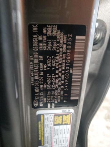 2016 KIA SORENTO LX - 5XYPGDA31GG060352