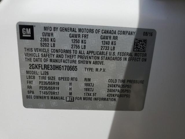 2017 GMC TERRAIN DE - 2GKFLRE30H6170665
