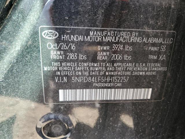 2017 HYUNDAI ELANTRA SE - 5NPD84LF5HH152257