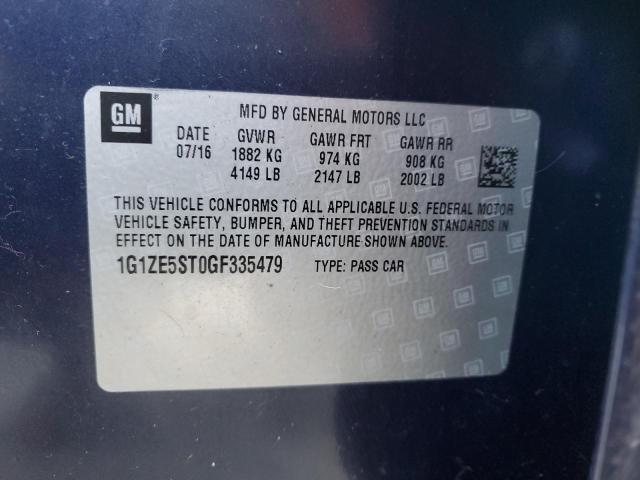 2016 CHEVROLET MALIBU LT - 1G1ZE5ST0GF335479