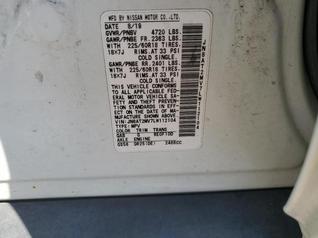 2020 NISSAN ROGUE S - JN8AT2MV7LW112104