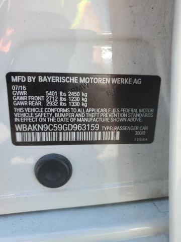 2016 BMW 550 I - WBAKN9C59GD963159