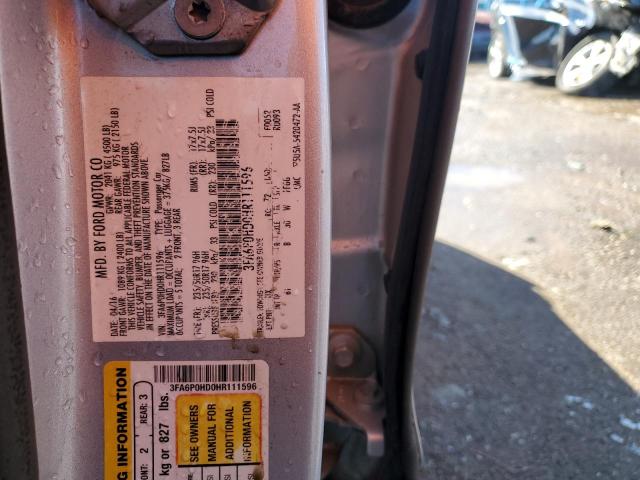 2017 FORD FUSION SE - 3FA6P0HD0HR111596
