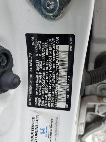 2020 HONDA CIVIC EX - SHHFK7H64LU225614