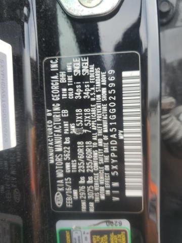 2016 KIA SORENTO EX - 5XYPHDA51GG025969