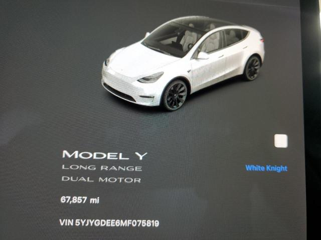 2021 TESLA MODEL Y - 5YJYGDEE6MF075819