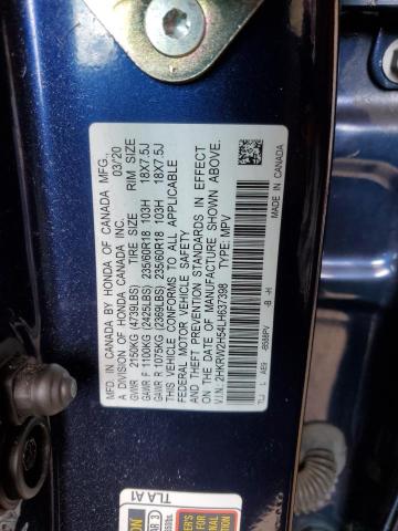 2020 HONDA CR-V EX - 2HKRW2H54LH637398