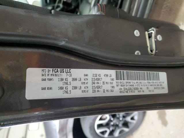 2018 JEEP COMPASS TR - 3C4NJDDB5JT483950