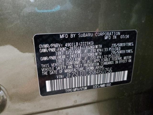 2025 SUBARU FORESTER T - JF2SLDTC3SH460756