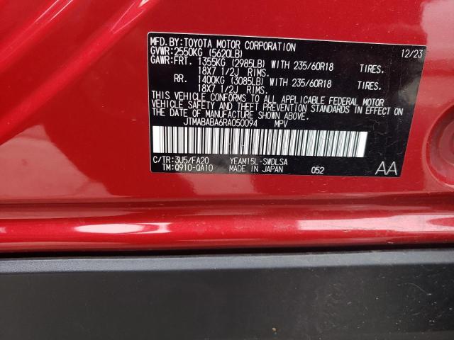 2024 SUBARU SOLTERRA P JTMABABA6RA050094