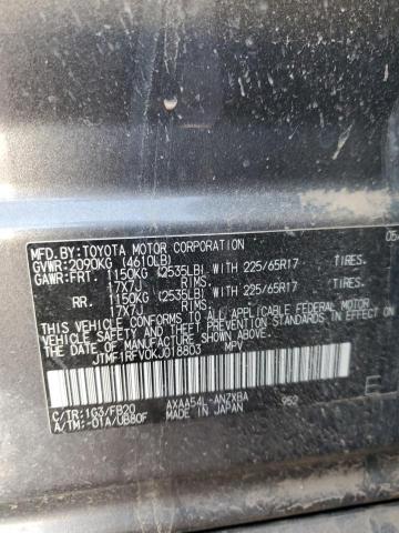 2019 TOYOTA RAV4 LE - JTMF1RFV0KJ018803