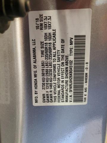 2019 HONDA ODYSSEY LX 5FNRL6H26KB045102
