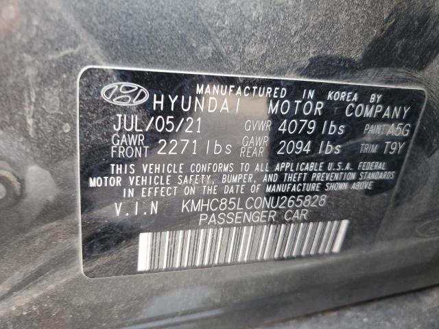 2022 HYUNDAI IONIQ SEL - KMHC85LC0NU265828