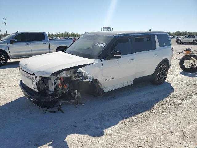 RIVIAN R1S LAUNCH 2022 white  electric 7PDSGABL6NN002520 photo #1