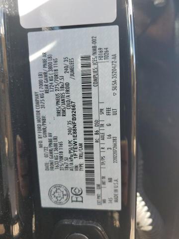 2022 FORD F150 SUPER - 1FTEW1E88NFB92667