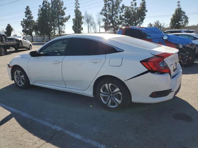 HONDA CIVIC LX 2017 white  gas 2HGFC2F56HH536721 photo #3